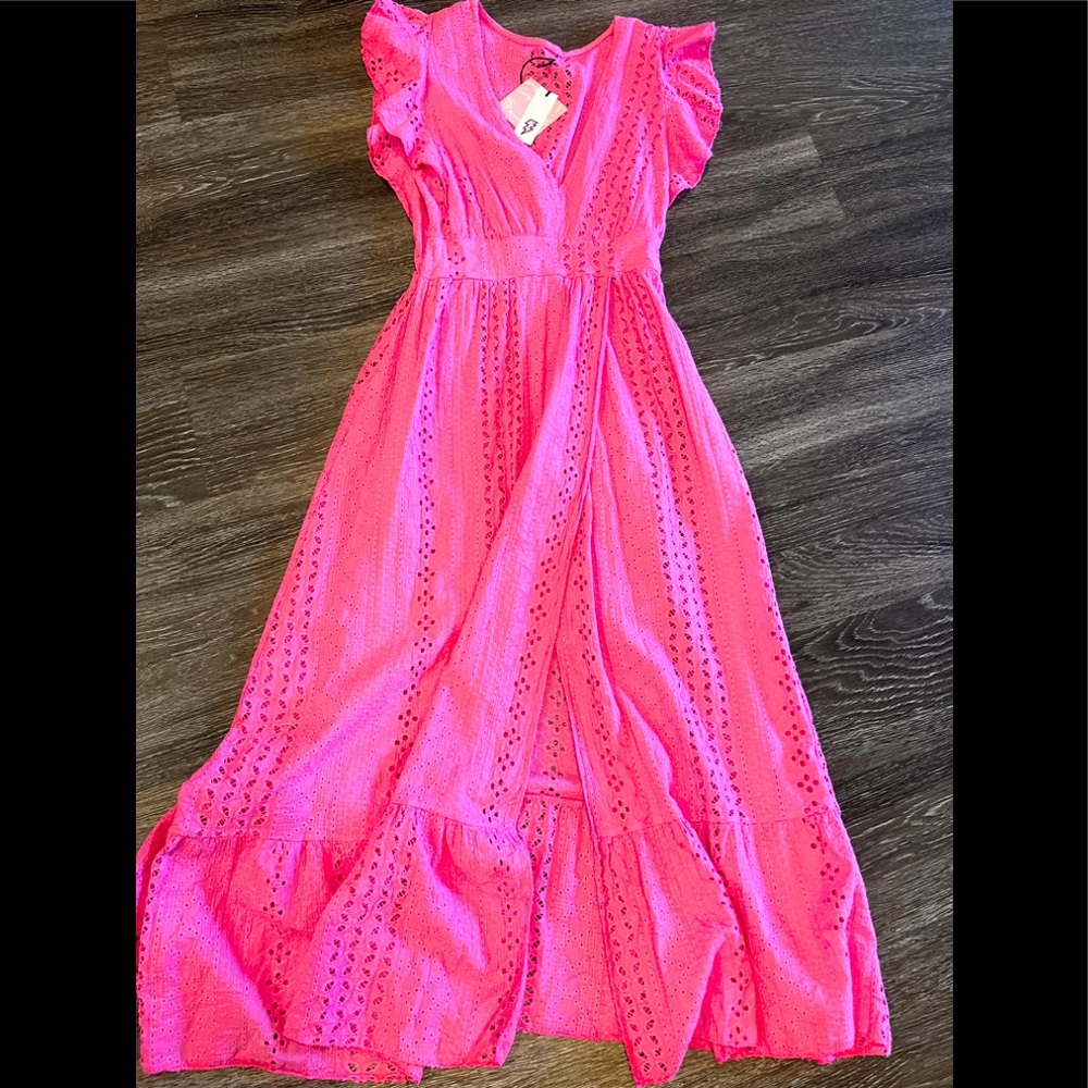 Women dress pink very beautiful
